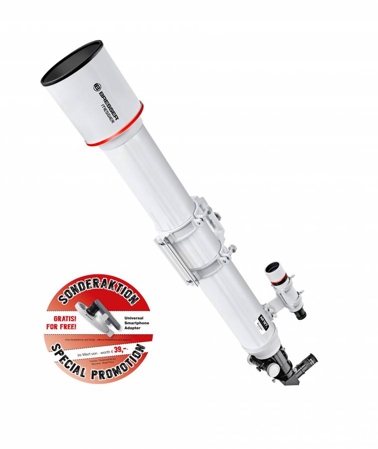 Telescopio acromatico Bresser AR 127 / 1200 adatto all'osservazione planetara Telescopio acromatico Bresser AR 127 / 1200 adatto all'osservazione planetara