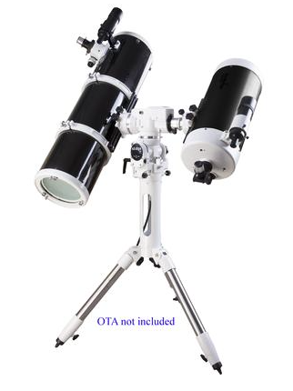 Setup Skywatcher AZ EQ 5 GT Synscan in modalità altazimutale con due tubi ottici / OTA installati