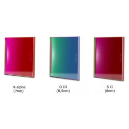 Set filtri banda stretta 65x65mm CCD Set filtri banda stretta 65x65mm CCD