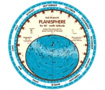 Planisphere for 40° N