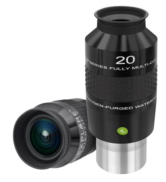  Oculare Explore Scientific N2 con barilotto da 50.8mm - campo apparente 100°- lunghezza focale 20mm 
