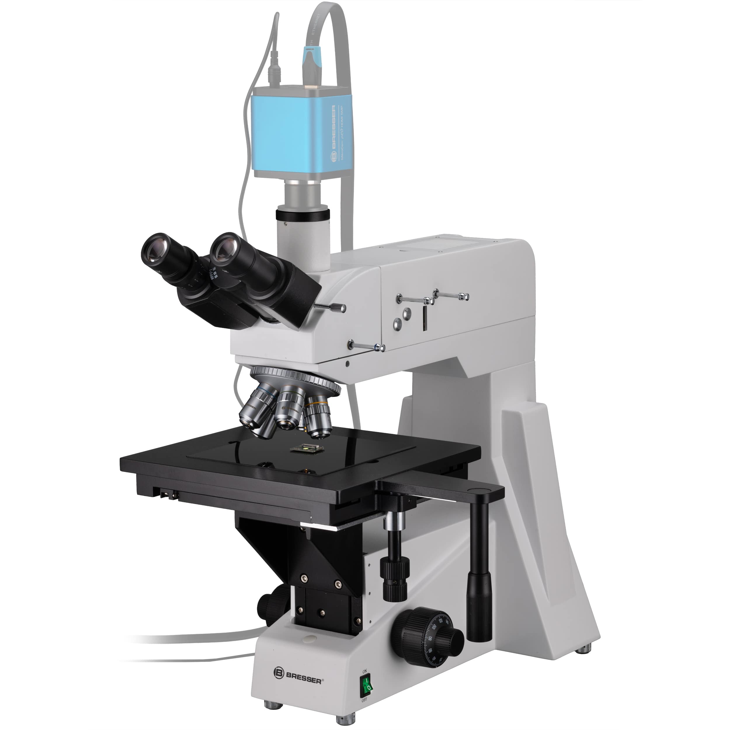   Microscopio rifrattore speciale per l'osservazione e l'analisi delle superfici  