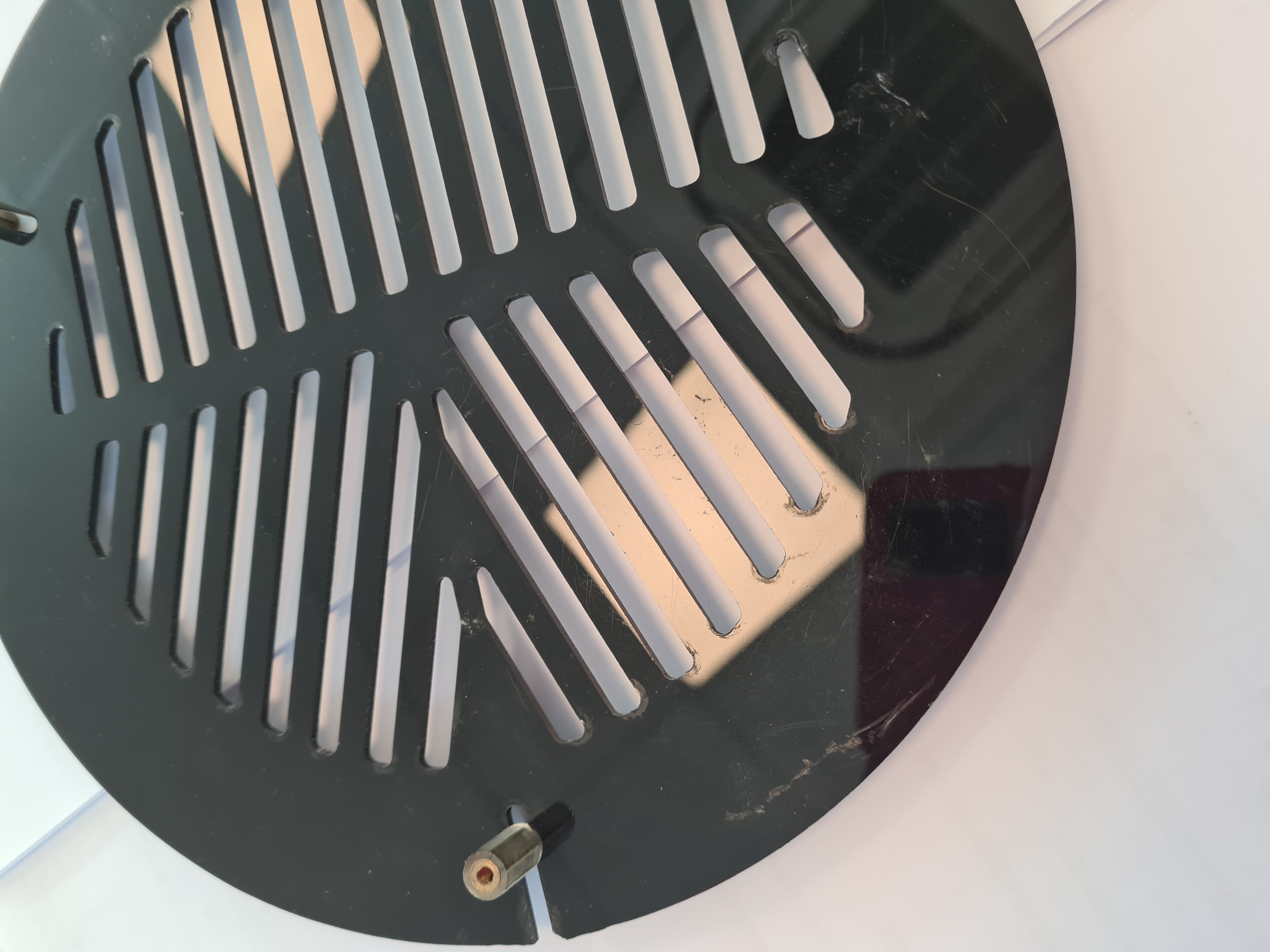 Maschera di Bahtinov per intubazioni da 175mm a 225mm di diametro esterno del tubo - usata, buone condizioni Maschera di Bahtinov per intubazioni da 175mm a 225mm di diametro esterno del tubo - usata, buone condizioni