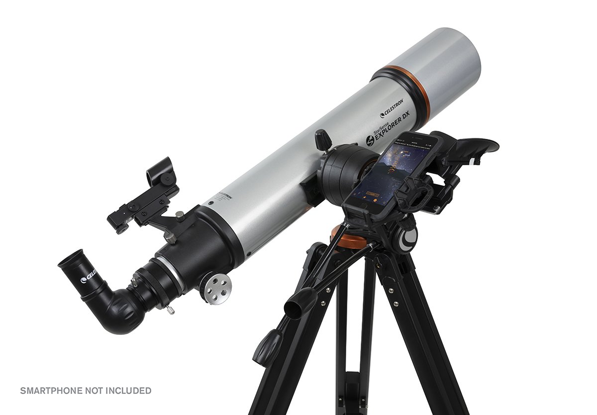  Telescopio Celestron Star Sense Explorer DX 102 + Barlow 2x con raccordo foto per reflex 