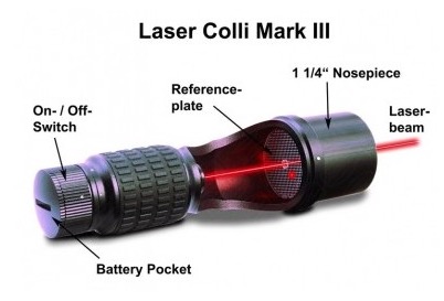  Laser-ColliTM Mark III. Sistema di collimazione laser per Newtoniani e alcuni Schidmt-Cassegrain 