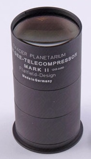  Riduttore di focale Alan Gee Telecompressor Mark II. Adatto per l'osservazione visuale e la ripresa fotografica - 4 elementi 