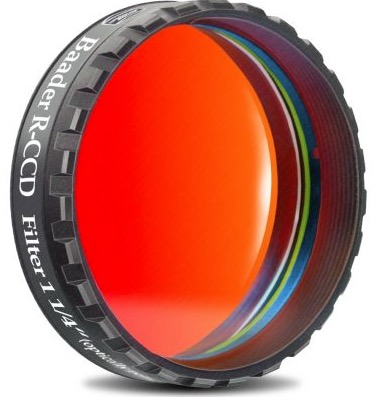  Filtro R (Rosso) da 1¼" (31.8mm), per CCD, con cella a basso profilo 