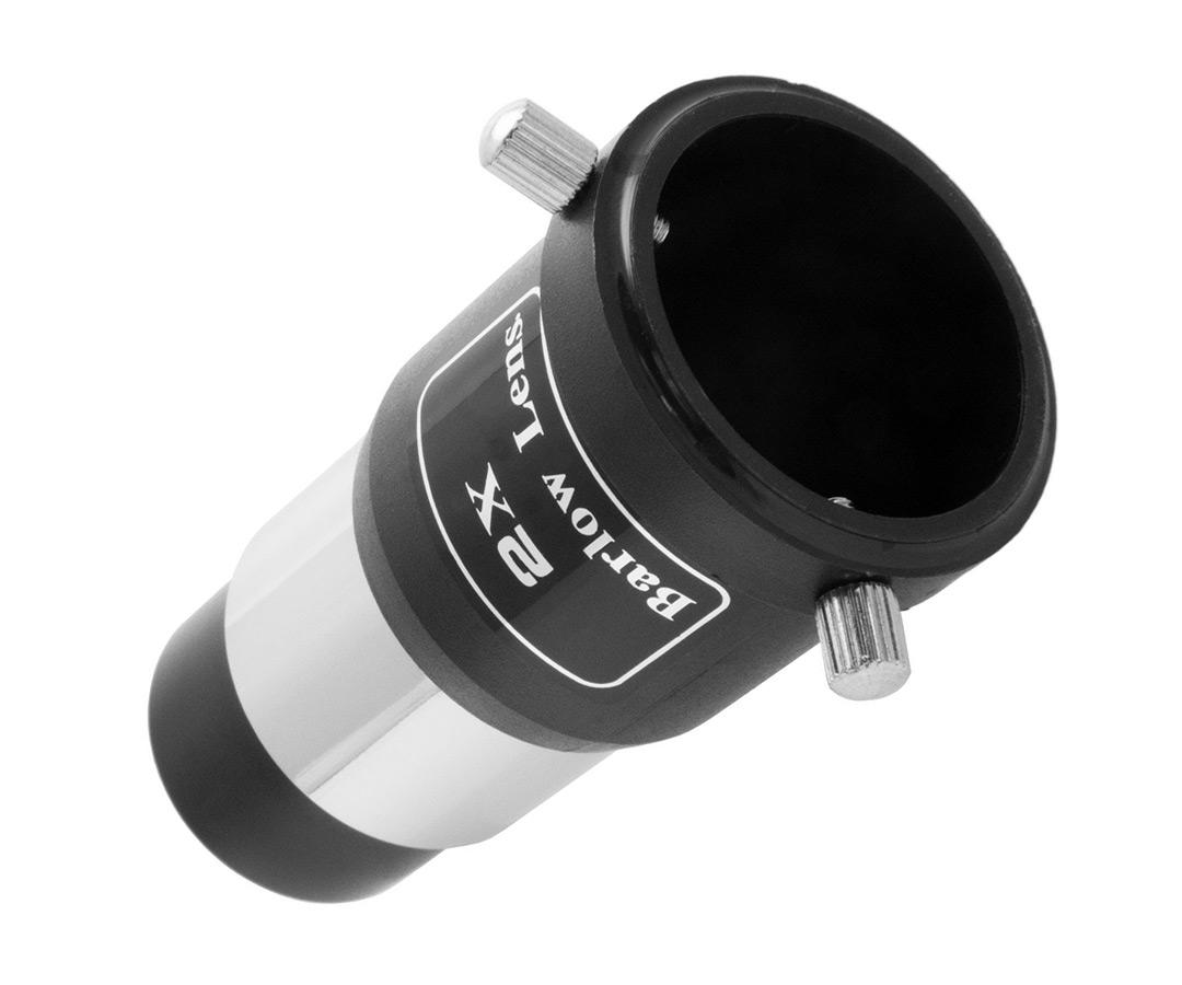  TS-Optics 2x Barlow Lens 1.25 inch short - ideal for Newtonian telescopes [EN] 