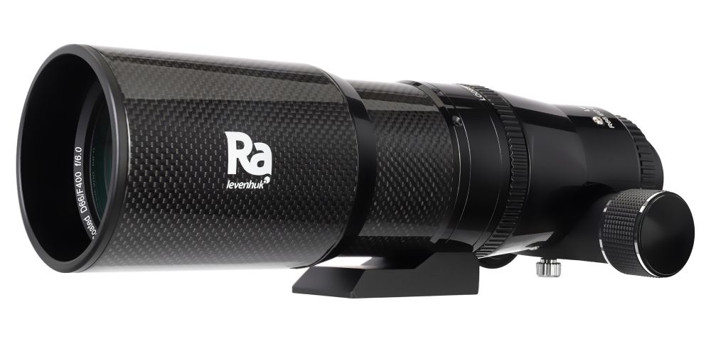  Rifrattore apocromatico a due lenti RA R66 ED Carbon con apertura: 66 mm e lunghezza focale: 400 mm 