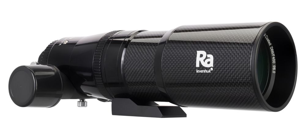  Rifrattore apocromatico a due lenti RA R66 ED Carbon con apertura: 66 mm e lunghezza focale: 400 mm 