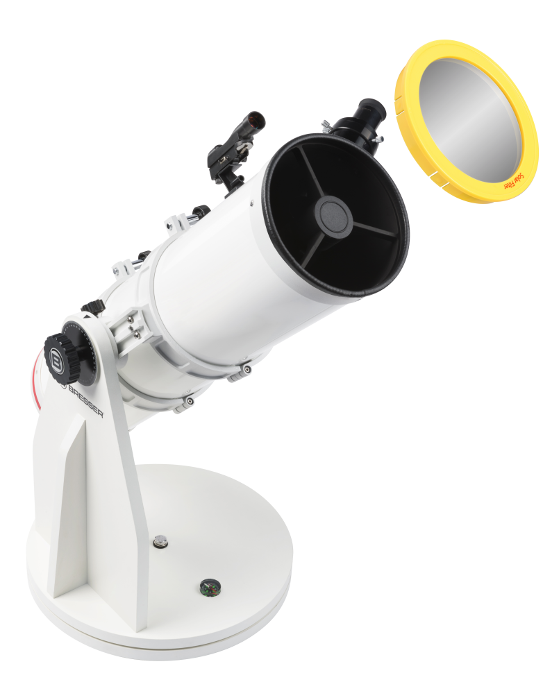  Telescopio dobson BRESSER Messier 5" da tavolo con filtro solare 