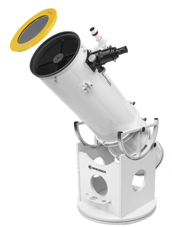  Telescopio dobson BRESSER Messier 10" con filtro solare 