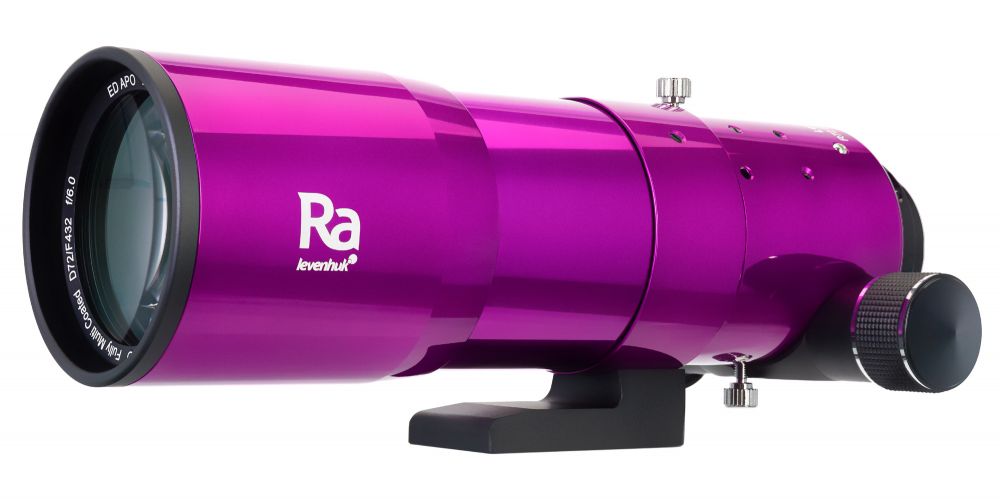  Rifrattore apocromatico a due lenti RA R72 ED Violet con apertura: 72 mm e lunghezza focale: 432 mm 