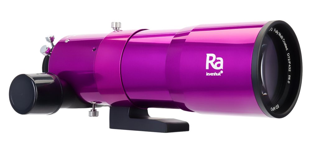  Rifrattore apocromatico a due lenti RA R72 ED Violet con apertura: 72 mm e lunghezza focale: 432 mm 