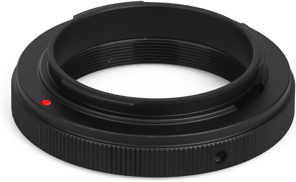  The short adapter from M48 to Pentax K bayonet allows a compact connection to the M48 filter thread without the T2 bottleneck. [EN] 