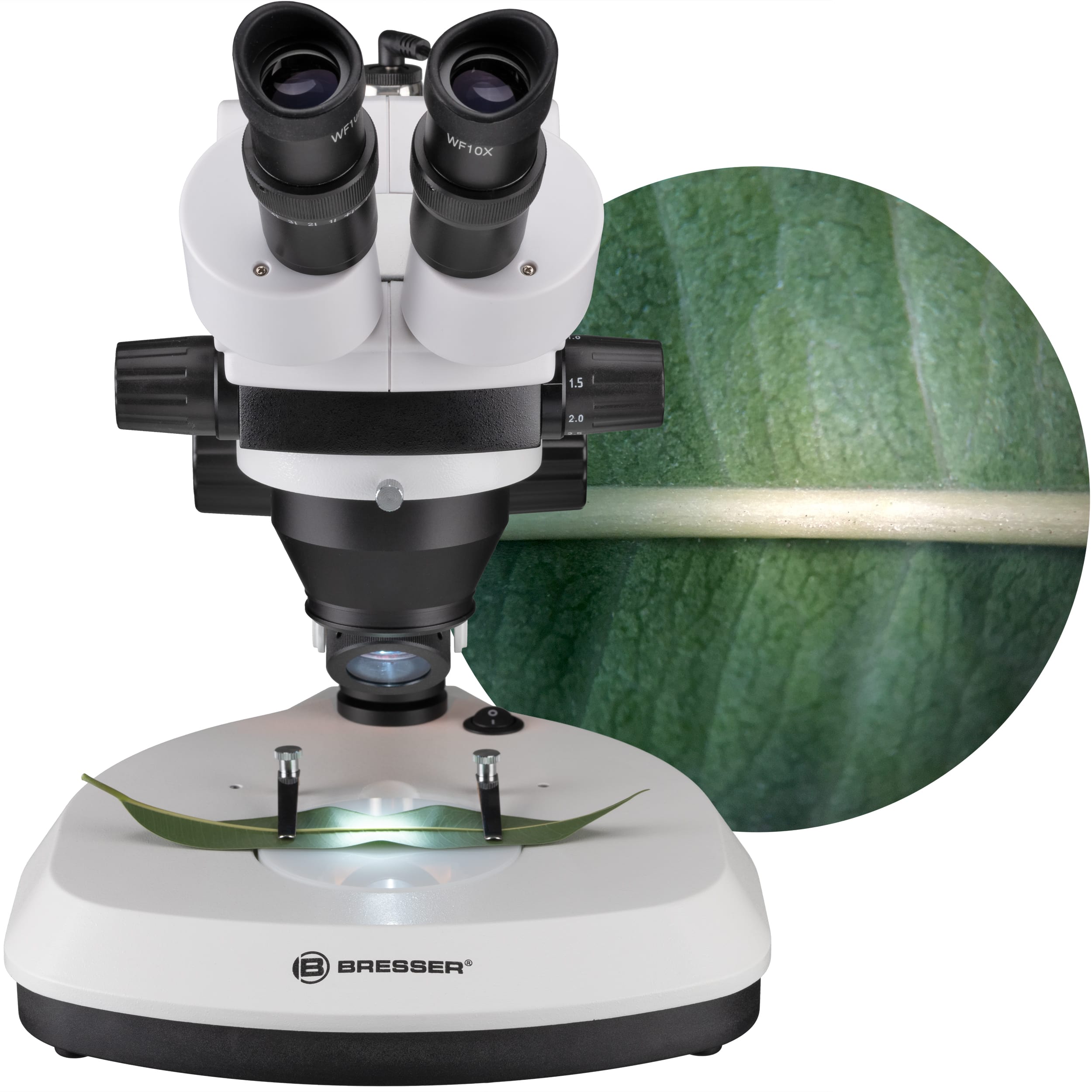   Microscopio stereo a luce incidente e trasmessa di alta qualità per applicazioni professionali  
