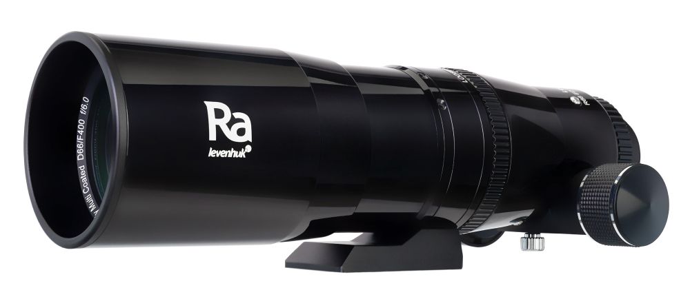  Rifrattore apocromatico a due lenti RA R66 ED BLACK con apertura: 66 mm e lunghezza focale: 400 mm 