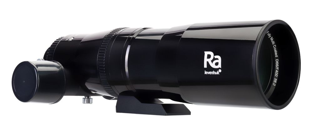  Rifrattore apocromatico a due lenti RA R66 ED BLACK con apertura: 66 mm e lunghezza focale: 400 mm 
