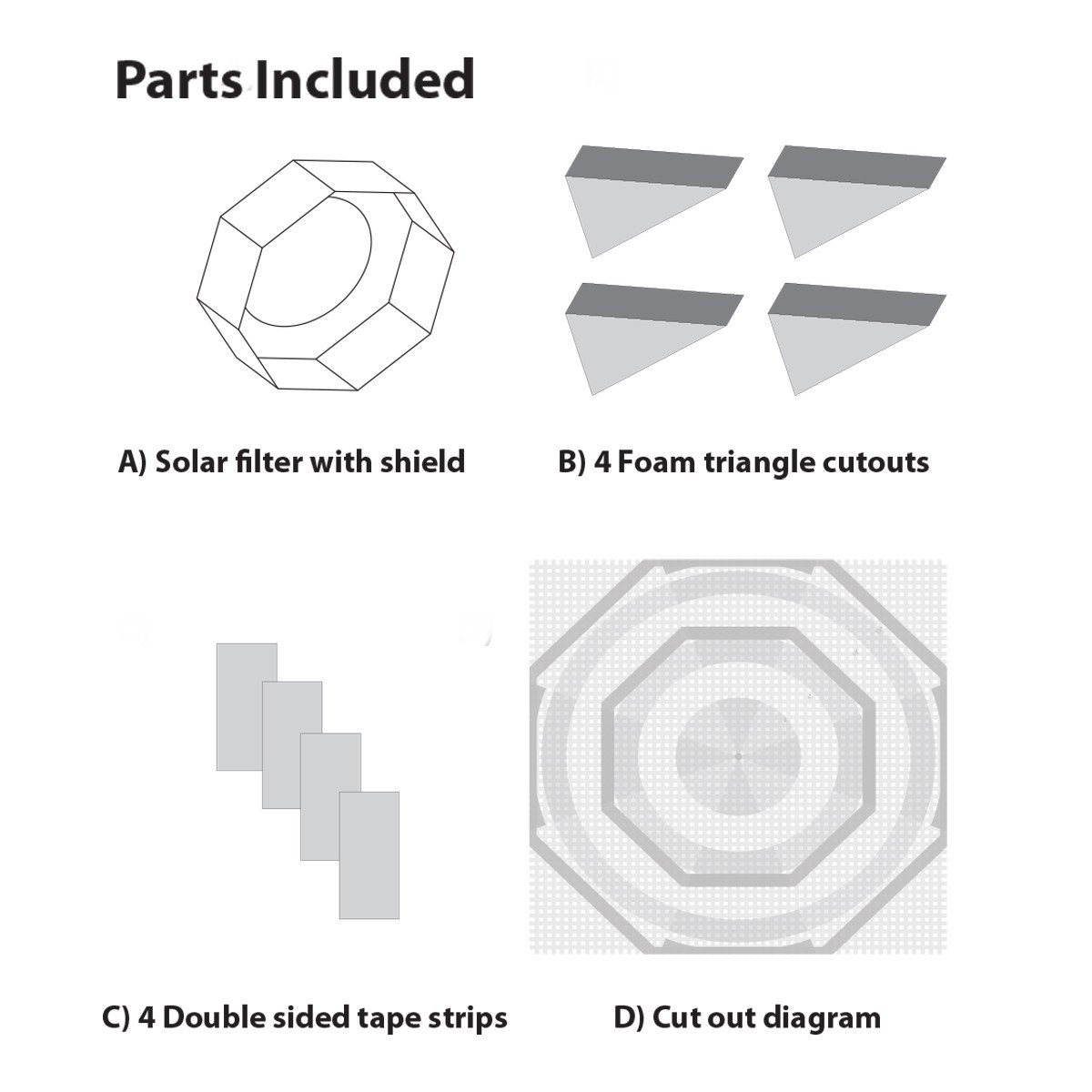   Solar Filter for 150-160mm Newtonians   [EN] 