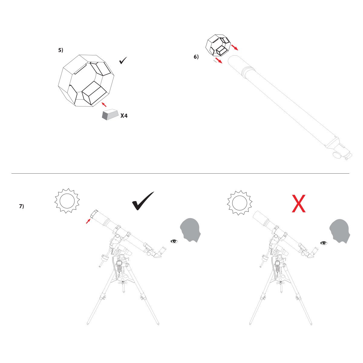  Sun Catcher Solar Filter for 110-130mm Telescopes [EN] 