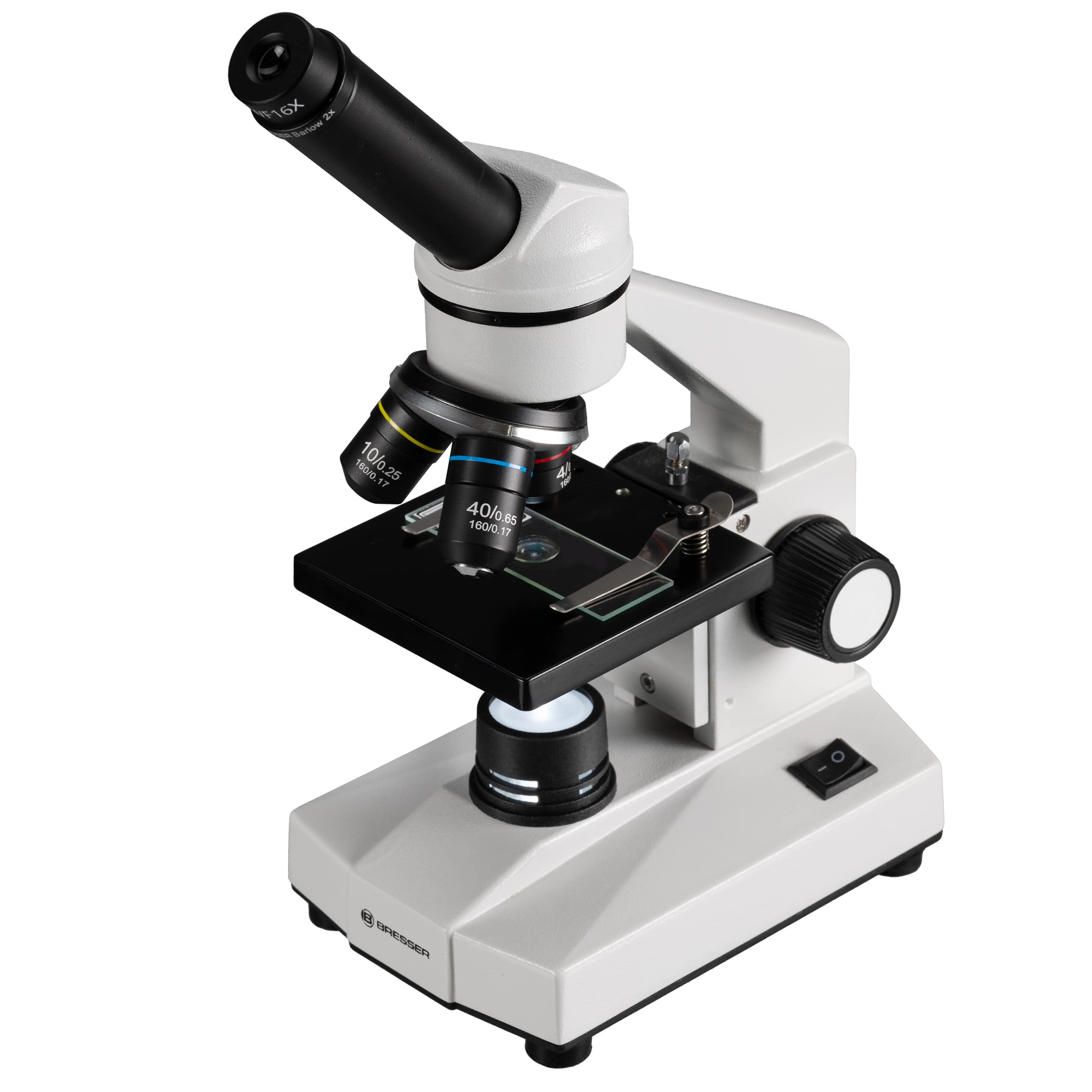 Bresser Optik Biolux SEL Microscopio per bambini Monoculare 1600 x Luce  riflessa, Luce trasmessa