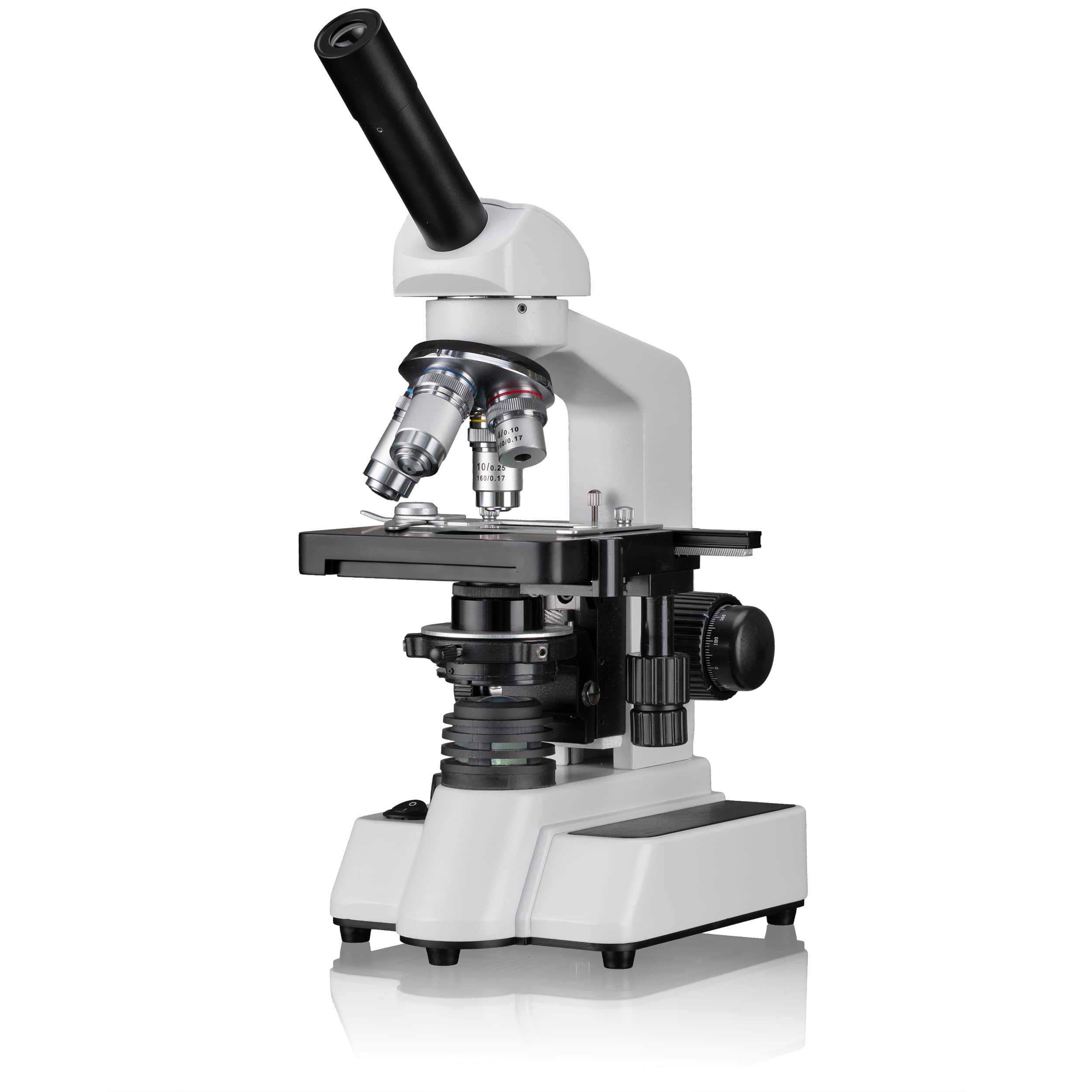  Il BRESSER Erudit DLX è un ottimo microscopio per la scuola e l'università. Grazie agli obiettivi DIN offre immagini di ottima qualità. 