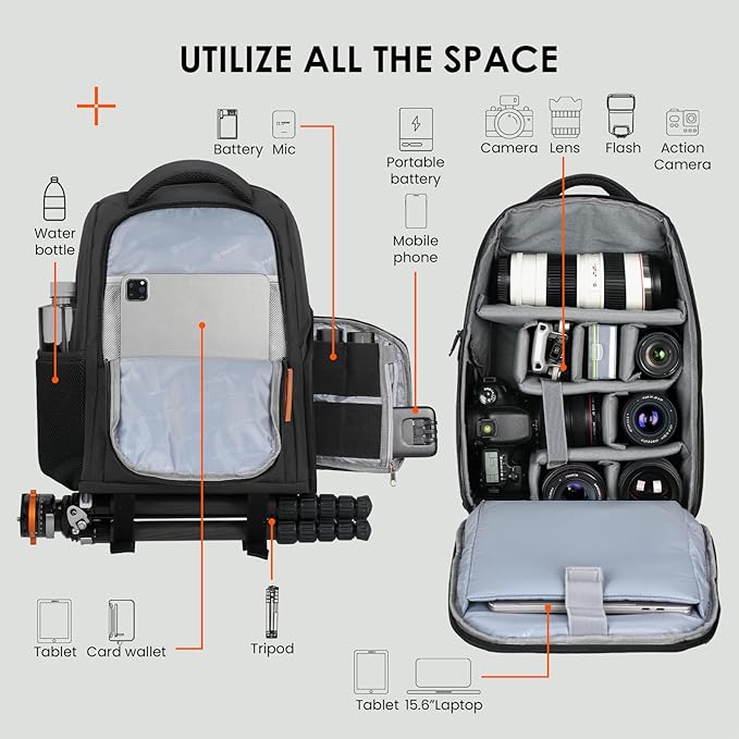  TARION Zaino Fotocamera 