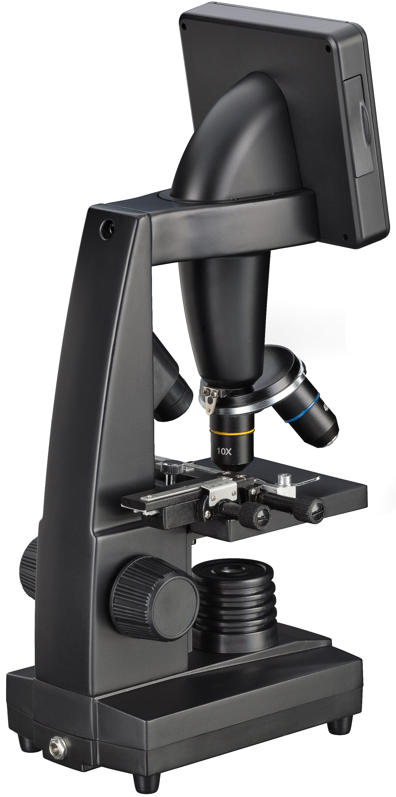   Grazie al suo schermo integrato, con il microscopio LCD Bresser possono osservare anche più persone contemporaneamente.  