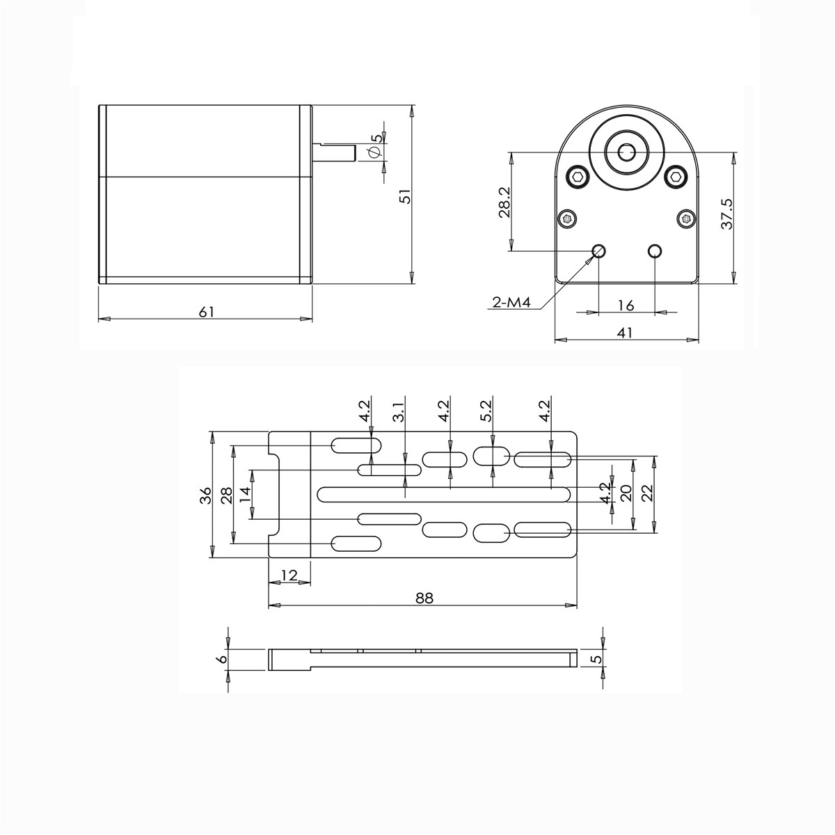 
Potente motorizzazione per focheggiatori iOptron iEaf , zero-backlash!
