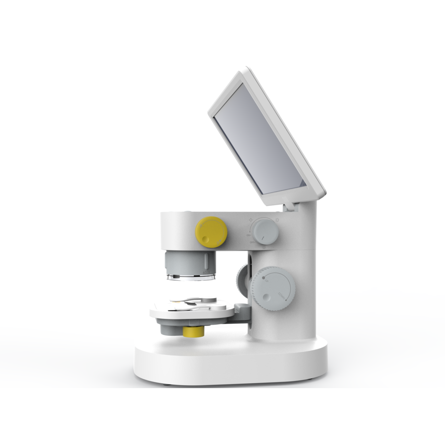   Microscopio Digitale Professionale MX BeaverLAB DIPROGRESS con visione immagini in diretta su grande schermo LCD da 9’’ Touch Screen.  
