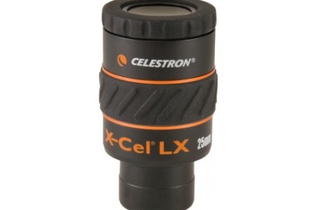  Oculare parafocale X-Cel LX 25 mm - estrazione pupillare 20mm - campo apparente 60° 