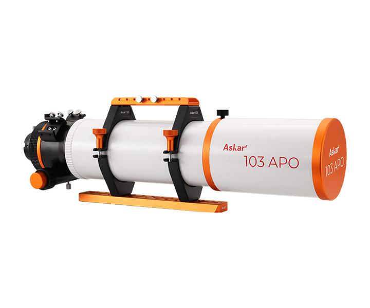  The Askar 103APO is a 103 mm aperture, 700 mm focal length, and f/6.8 native focal ratio apo refractor [EN] 