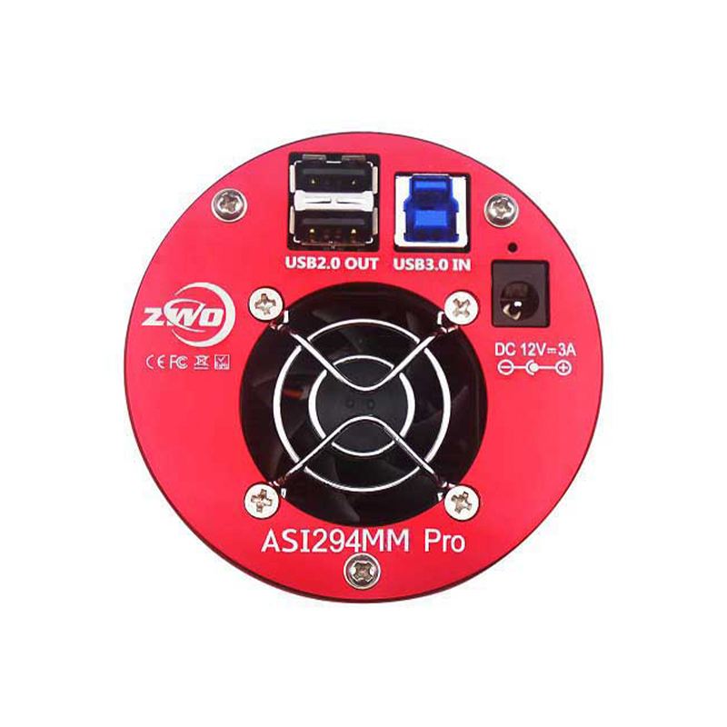  ZWO ASI camera CMOS raffreddata ASI 294 MM PRO Cooled - Sensore Sony IMX 294 CJK da 23.2mm di diagonale 