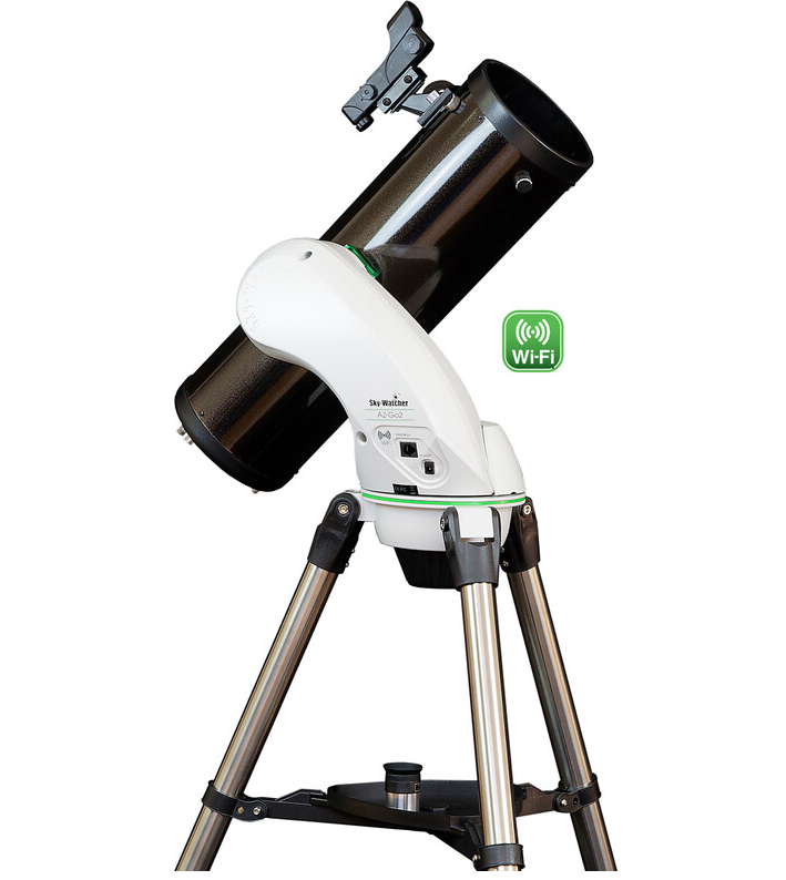  Telescopio Sky-Watcher Newton 114mm su montatura AZ-GO2 altazimutale computerizzata Wi-Fi 