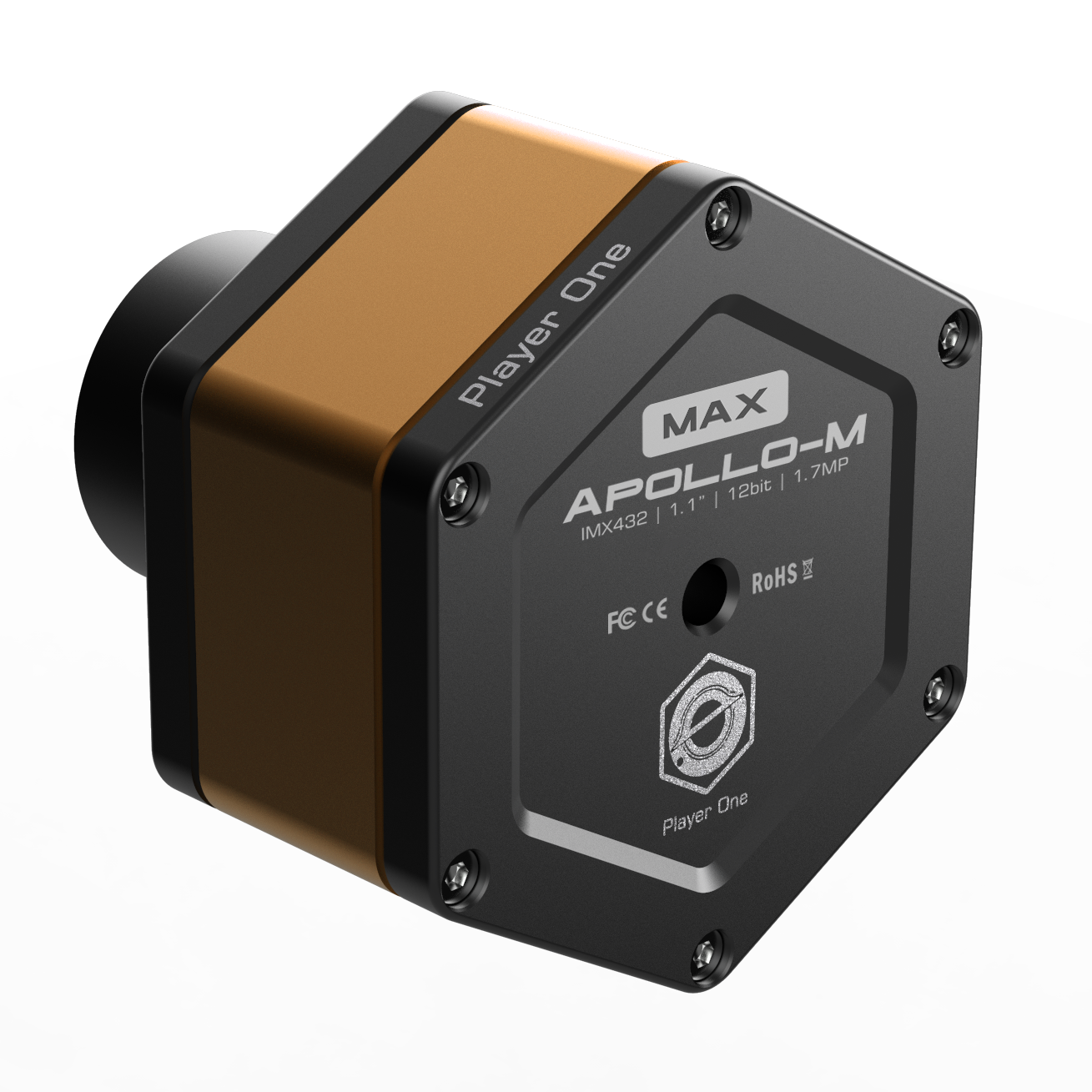  Camera  Apollo M-Max Mono   Player One  IMX432 per riprese solari di altissima qualità   
