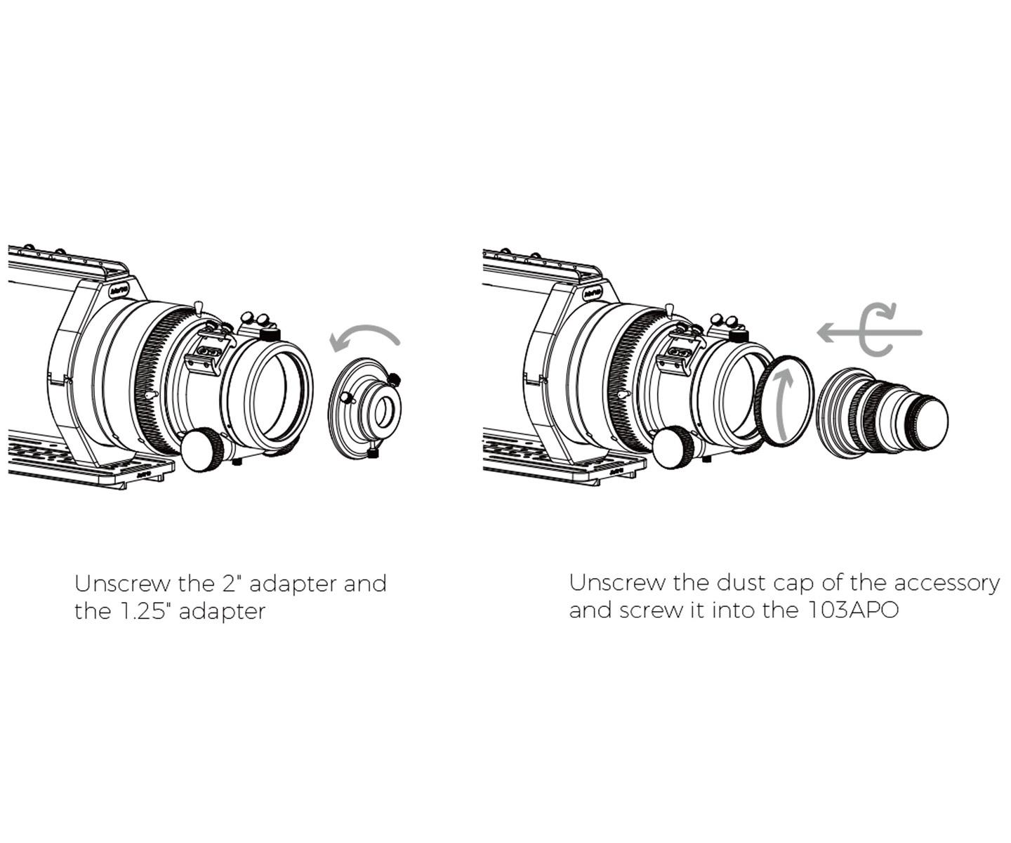  The Askar 1.0x corrector for the 140mm f7 Triplet APO provides a very good image quality across the entire field of view. [EN] 