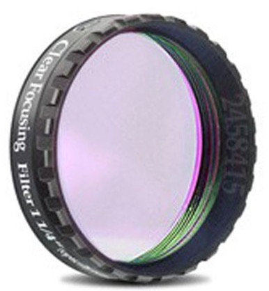  Filtro C (Clear) da 1¼" (31.8mm), con cella a basso profilo, ideale per proteggere sensore ed oculari dalla polvere (no IR-cut) 