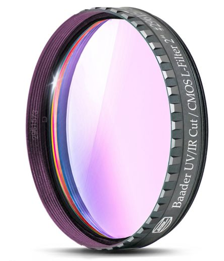  Filtro UV/IR-cut (o filtro L), da 2" (50.8mm), con cella a basso profilo -  CMOS optimized  