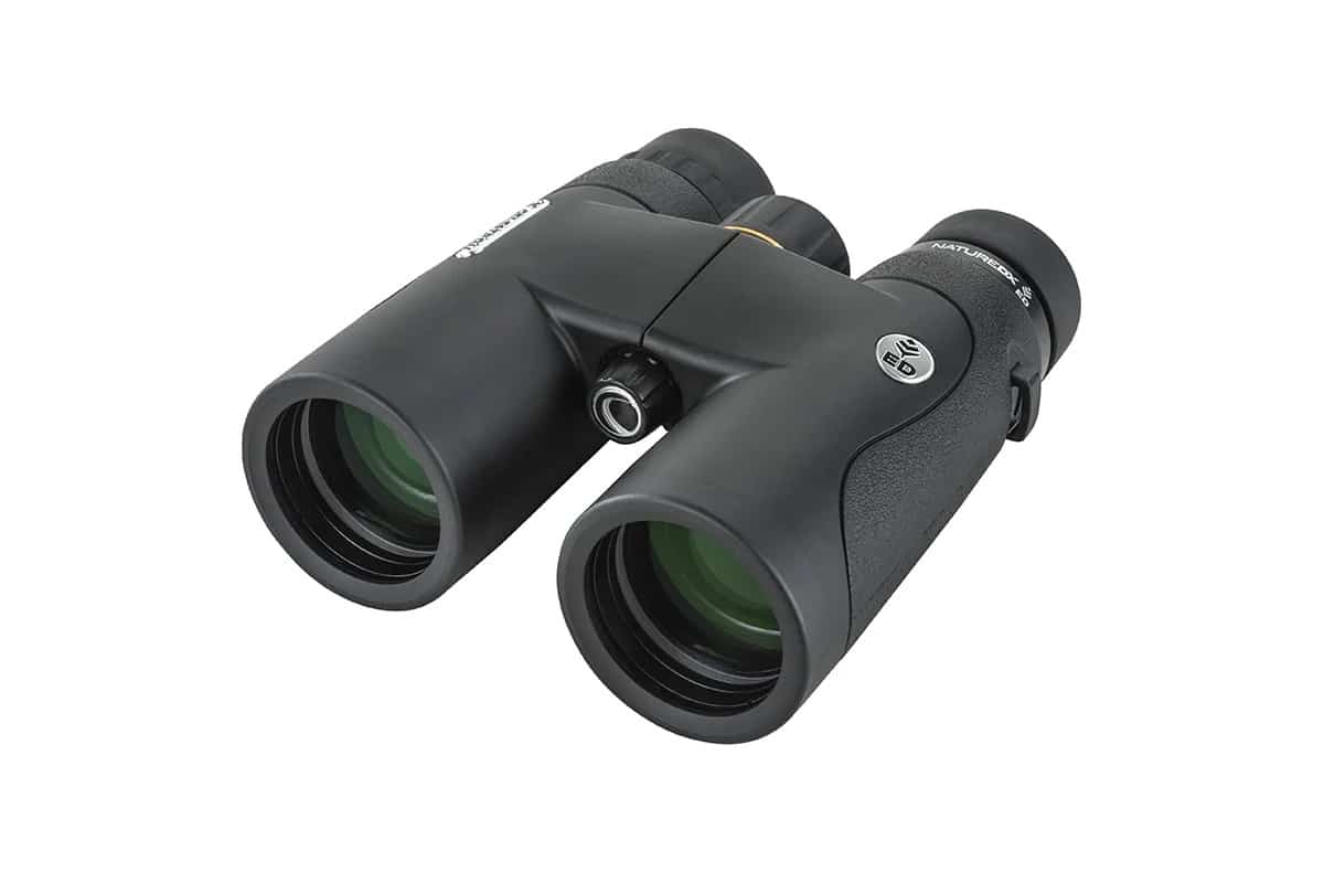  Binocolo Celestron Nature DX ED 8×42 a prismi Tetto in BAK-4, con lenti ED a bassa dispersione, trattamento antiriflesso multistrato e con corpo impermeabile waterproof riempito d'azoto. 