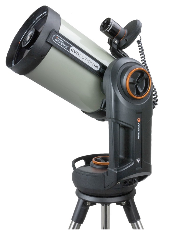 
Telescopio Schmidt-Cassegrain Edge HD 8" su montatura altazimutale computerizzata Nexstar Evolution con Star Sense 
  