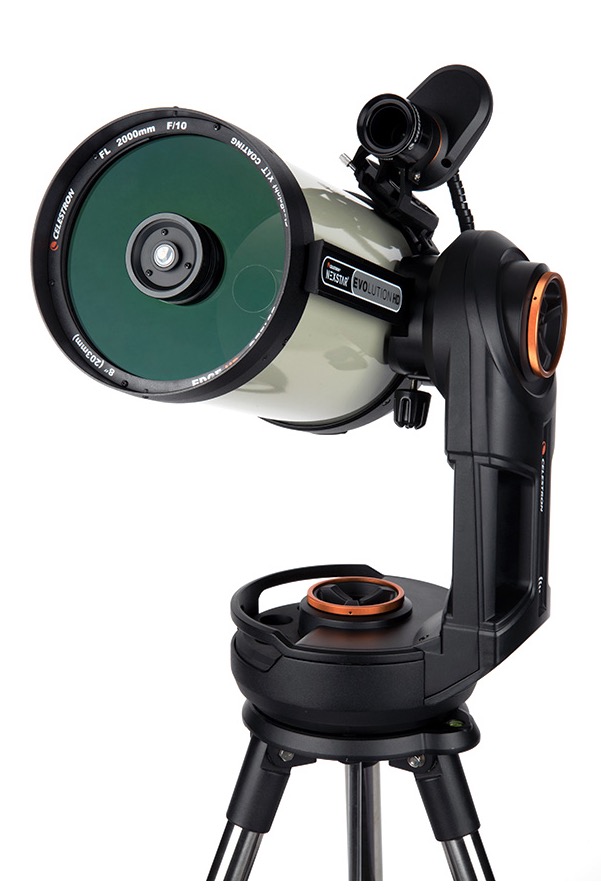 
Telescopio Schmidt-Cassegrain Edge HD 8" su montatura altazimutale computerizzata Nexstar Evolution con Star Sense 
  