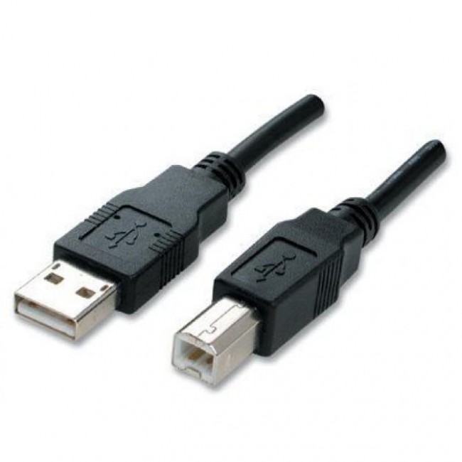  Cavo di collegamento USB 2.0 tipo A maschio / B maschio da 1.0 metro 