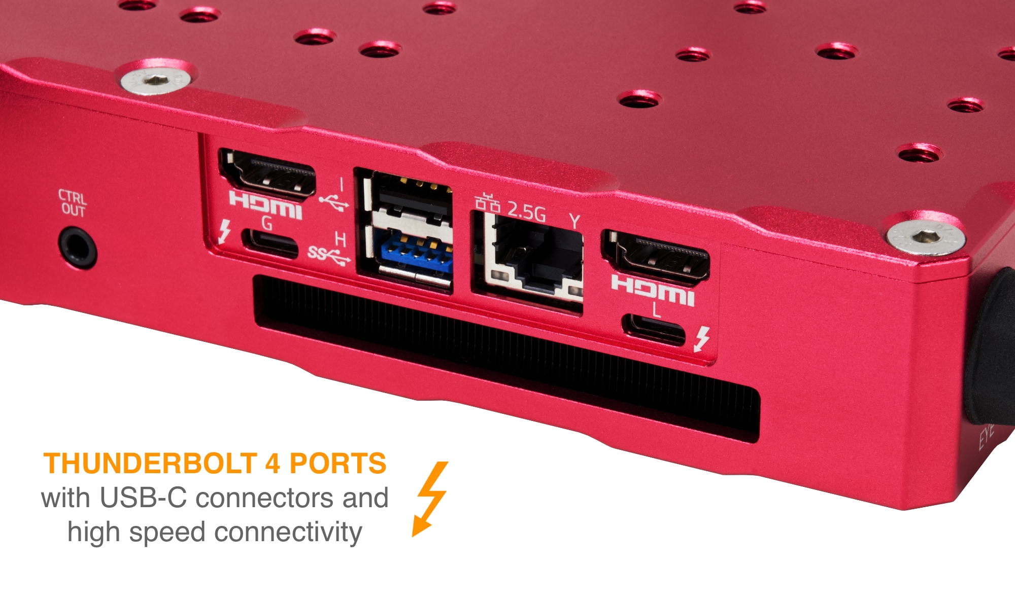 EAGLE6 S è la versione più potente di EAGLE6. Con il suo processore veloce, un SSD più grande, le porte USB-C, EAGLE6 S garantisce prestazioni superiori mantenendo un basso consumo energetico!
EAGLE6 S è la versione più potente di EAGLE6. Con il suo processore veloce, un SSD più grande, le porte USB-C, EAGLE6 S garantisce prestazioni superiori mantenendo un basso consumo energetico!