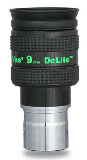  Oculare DeLite con barilotto da 31.8mm - campo apparente 62°- lunghezza focale 9mm 
