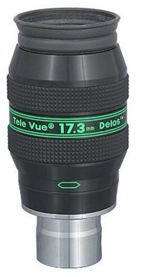  Oculare Delos con barilotto da 31.8mm - campo apparente 72°- lunghezza focale 17,3mm 