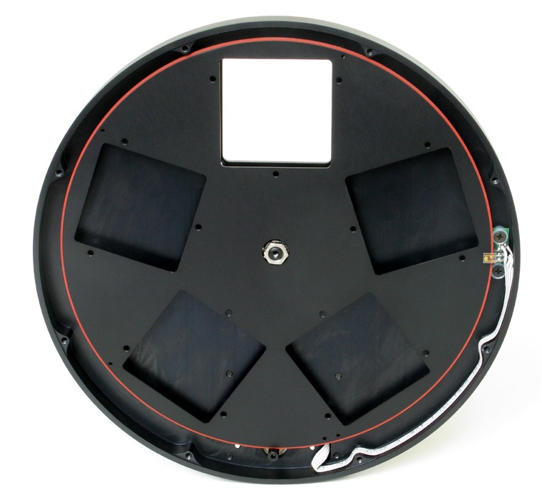 Ruota portafiltri per camere CCD Moravian G4 - 5 posizioni per filtri quadrati da 50x50mm non montati in cella 