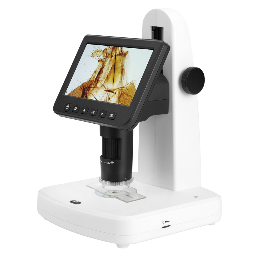   Il Microscopio digitale DiProgress Hooke LCD5 ti condurrà verso il mondo dell’infinitamente piccolo.   