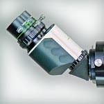  Prisma Eretto raddrizzatore a 45° per torretta binoculare Maxbright, dotato di correttore ottico di tiraggio 2X e naso da 1¼" (31.8mm) 