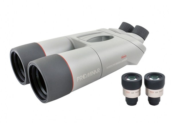  Binocolo gigante Prominar 82mm solo ottica con coppia di oculari da 32x 