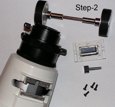  Trasmissione micrometrica 1:10 per  focheggiatori Skywatcher
